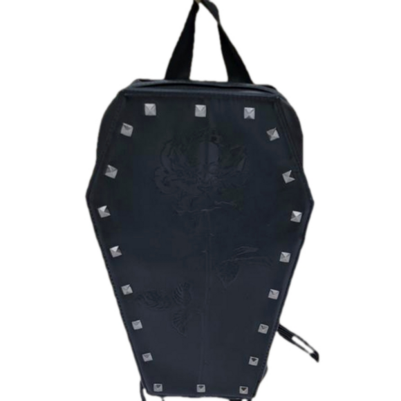 Spencer's black leather mini bag - Picture 6 of 9